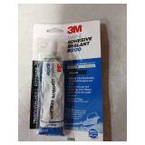 3M Marine Adhesive Sealant 5200 - Permanent Bonding and Sealing for Boats and Marine Applications - Black - 3 Ounces