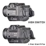 Streamlight 69437 TLR-8 X G sub 500-Lumen Rail-Mounted Tactical Weapon Light with Integrated Green Aiming Laser Exclusively for Sig Sauer P365/XL Closed Rail Systems Only, Black - Retail: $248.57