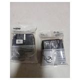 Brother Genuine High Yield Black Ink Cartridges, LC2032PKS, Replacement Black Ink Two Pack, Includes 2 Cartridges of Black Ink, Page Yield Up To 550 Pages/Cartridge, LC203