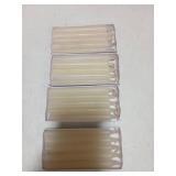 Set of 20 White Spell & Chime Premium Mini Taper Candles for Rituals, Prayer, Birthdays, Meditation, Altar - 4 Inch Tall, Unscented.
