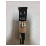 E.L.F. Camo CC Cream, Color-Correcting Full Coverage Foundation With SPF 30, Creates A Natural Finish, Vegan & Cruelty-Free, Fair 120 N, 1 Oz
