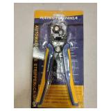 Haisstronica Self-Adjusting Wire Stripper, 3 in 1 Stripper/Cutter/Crimping Heavy Duty Automatic Electrical Wire Strippers for 10-24 AWG