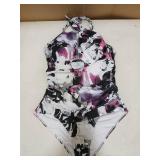 B2Prity Women's 1pc Swimsuit XL Multi Colored Pattern