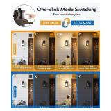 VIANIS Motion Sensor Outdoor Wall Lights, Oil-Rubbed Bronze Dawn to Dusk Exterior Garage Light Fixtures, Aluminum Outside Porch Lights for House Wall Mount, Modern Outdoor Sconce Wall Lantern Lamps