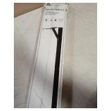 Gibraltar Mailboxes 5286398 59.9 in. Powder Coated Black Steel Mailbox Post