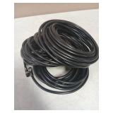 BlueRigger RG6 Coaxial Cable, 100FT (Weatherproof Rubber Boot, Direct Burial, in-Wall CL3 Rated, 75 Ohm, Indoor Outdoor) - Digital Coax Cord for HDTV, CATV, TV Antenna, Satellite, Broadband Internet