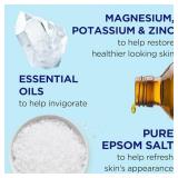 Dr Teal's Foaming Bath with Pure Epsom Salt, Restorative Minerals with Magnesium, Potassium, Zinc & Essential Oils, 34 fl oz (Pack of 4)