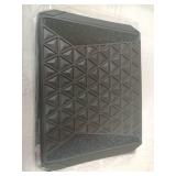CarPass Bling Diamond Rubber Car Mats Set Black