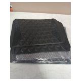 CarPass Bling Diamond Rubber Car Mats Set Black