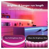 MFWW Neon Rope Lights, 10FT IC+RGB LED Strip Lights, App+Remote Control, Outdoor IP67 Waterproof, Music Sync, Color Changing, Flexible DIY Design Neon Lights for Bedroom, Gaming, Party Decor