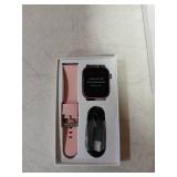 1.90'' with Smart Watch(Answer/Make Calls),Smart Fitness Tracker Watches for Android/iOS Phones,Bluetooth Call and Text Message/Sleep Monitor/Heart Rate/Step Counter Android Smartwatch for Women Men