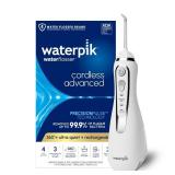Waterpik Cordless Advanced 2.0 Water Flosser For Teeth, Gums, Braces, Dental Care With Travel Bag and 4 Tips, ADA Accepted, Rechargeable, Portable, and Waterproof, White WP-580, Packaging May Vary - R