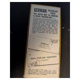 Vintage German Vocabulary Cards VS-191 Vintage German Vocabulary Cards VS-191
