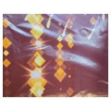 MEHOFOND 7x5ft Graduation Backdrop Congratulations Graduates Photography Background Red and Gold Dripping Glitter Dots Class of 2024 Congrats Grad Party Decor Prom 2024 Party Supplies Photo Props - Re