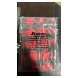 Smiry Round Picnic Tablecloth, Elastic Waterproof Fitted Vinyl Tablecloths for 36\"-44\" Tables, Flannel Backed Buffalo Plaid Table Cover for Dining, Camping, Outdoor, Black and Red - Retail: $23