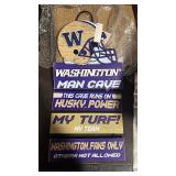Washington Huskies NCAA Man Cave Wooden Wall Sign - Retail: $34