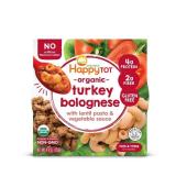 Happy Tot Organics Organic Gluten Free Turkey Bolognese with Lentil Pasta and Vegetable Sauce Bowl - 4.5oz - Retail: $42