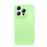 ZiZioen Case Compatible with iPhone 13 Pro Max with Matte TPU Materials - Lens Protection - Dust-Proof - Delicate Touch Thin Soft Light,6.7 inch for Boys Men and Girls Women - Matcha Green