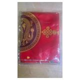 HOWAF Red Chinese New Year Door Cover, 2025 Year of the Snake, Spring Festival Decoration, Lunar New Year Party Supplies