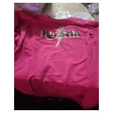 Pink xl mama long-sleeved shirt