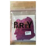 Party Supplies Sign with White Ribbon - Model F-PA-9508 - Retail: $12