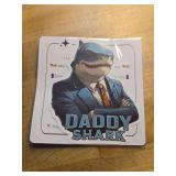 Glitter & Dirt Sticker Set - Daddy Shark Theme - Retail: $12