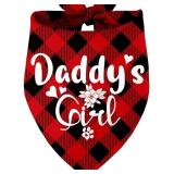 Dog Bandana, Dog Bandana, Dog Scarf Classical Plaid Printing, Dog Scarf Accessories, Dog Bandana Pet Scarf, Pet Scarf Accessories, Christmas Birthday Dog Gift, Daddy