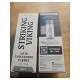 2 Count Hair Thickening Fibers Striking Viking Grey 1oz - Retail: $20