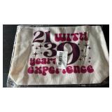 60th Birthday Gifts for Women Cosmetic Bag Gifts for 60 Year Old Woman Grandmother Aunt Coworkers Makeup Bag Cheer to 60 Years Wedding Anniversary Mothers Day Makeup Pouch 60th Birthday Party Favors -