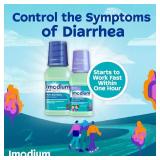 Imodium A-D Liquid Anti-Diarrheal Medicine with Loperamide Hydrochloride to Help Control Symptoms of Diarrhea Due to Acute, Active & Traveler