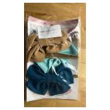 Baby bow set- Brown, Mint, and Navy Blue - Retail: $12