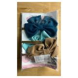 Baby bow set- Brown, Mint, and Navy Blue - Retail: $12