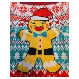 2 Pack BFUSTYLE Baby Ugly Christmas Sweater 0-24 Months Xmas Outfit Newborn Romper Knitted One Piece Infant Bodysuit - Retail: $12
