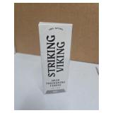 Striking Viking Hair Fibers for Thinning Hair, Dark Brown (28g) - Long Lasting, Undetectable Natural Building Powder for Thicker Looking Results, Men & Women - Retail: $12