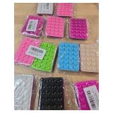 Phone case Suction Cup Adhesive Simple Silicone Suction Cup Adhesive Mobile Phone Portable Removable Mobile Phone Suction Cup Adhesive 56 Count - Retail: $20