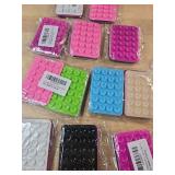 Phone case Suction Cup Adhesive Simple Silicone Suction Cup Adhesive Mobile Phone Portable Removable Mobile Phone Suction Cup Adhesive 56 Count - Retail: $20