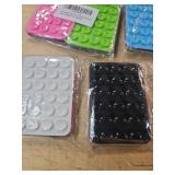 Phone case Suction Cup Adhesive Simple Silicone Suction Cup Adhesive Mobile Phone Portable Removable Mobile Phone Suction Cup Adhesive 56 Count - Retail: $20