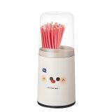 Straw Holder, straw organizer,10.5 Inch Tall Drinking Straw Dispenser for Smoothie Tubes, Plastic Reusable Storage Container for Counter House Supplies (face) - Retail: $10