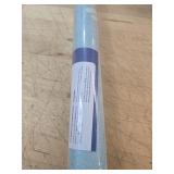 GloryTik Blue Silk Embossed Wallpaper, Light Blue, Removable, Self-Adhesive Polyester - Retail: $11