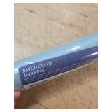 GloryTik Blue Silk Embossed Wallpaper, Light Blue, Removable, Self-Adhesive Polyester - Retail: $11