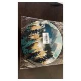 Decorative Round Mouse Pad with Forest Landscape Design - Retail: $14