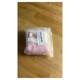 Personalized Dad Christmas Stocking Pink Knit with White Cuff - Retail: $24