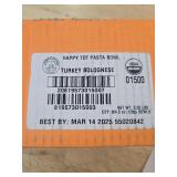 HAPPY TOT Organic Toddler Turkey Bolognese Pasta Bowl, 4.5 OZ Best By Date March 2025 - Retail: $10