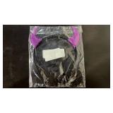 Purple Glitter Devil Horns Costume Accessory - Retail: $8
