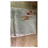 BBiggood Orange Eucalyptus Throw Pillow Covers 18x18 Set of 2, Fall Watercolor Plant Leaves with Floral Throw Pillow Cases Cushion Covers Home Decor for Sofa Couch Bedroom Living Room. - Retail: $51,8