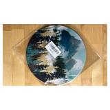 Forest Scene Round Mouse Pad with Non-Slip Base - Retail: $12