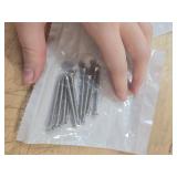 x2 Small Parts 0832KPO188 18-8 Stainless Steel Self-Drilling Screw, Plain Finish, 82 Degree Oval Head, Phillips Drive, #2 Drill Point, #8-18 Thread Size, 2\" Length (Pack of 10) - Retail: $10