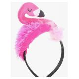 PRETYZOOM 2 Pcs Flamingo Hat Hawaii Flamingo Headband Kids Hair Clip Headband Flamingo Headdress for Hawaii Carnival Tropical Party Hair Accessory Party Decoration - Retail: $24