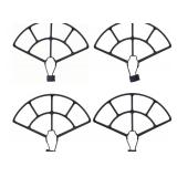 Fytoo 4PCS Protective Rings for HS900 Drone Protective Cover Aerial Photography RC Quadcopter Bumper Rings Propeller Guard Accessories - Retail: $25