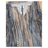 Saukole Polka Dot V-Neck Top Size M - Retail: $10